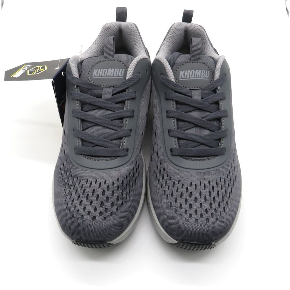 Khombu Cohos Men's Gray Athletic Shoes 8.5M Lightweight  Breathable NEW
